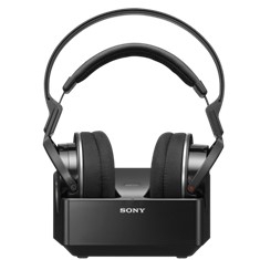 Auriculares sony mdr - rf855rk - negro - inalambrico - recargable