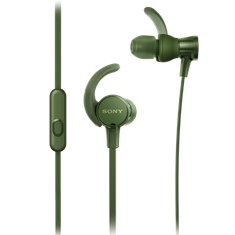 Auriculares sony mdr - xb510as boton -  verde -  extra bass -  deportivos