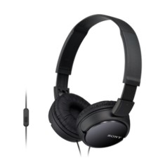 Auriculares sony mdrzx110apb - negro - pleglable - microfono