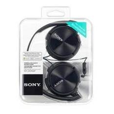 Auriculares sony mdrzx310apb diadema negro plegable