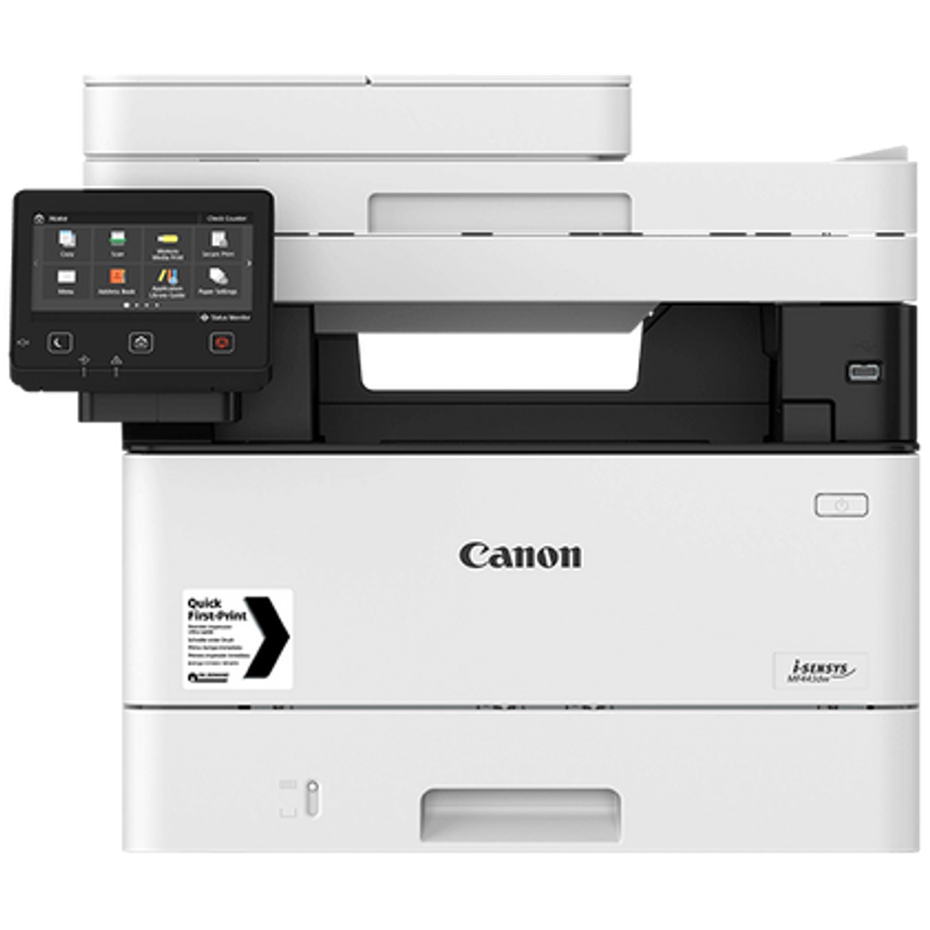 Multifuncion canon mf443dw laser monocromo i - sensys a4 -  38ppm -  1gb -  usb -  wifi -  wifi direct -  duplex todas las funciones -  bandeja 250 hojas -  adf 50 hojas