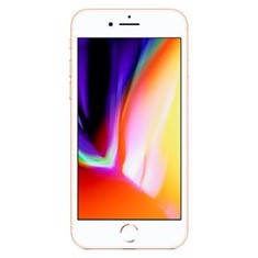 Telefono movil smartphone apple iphone 8 64gb gold - 4.7pulgadas -  lector de huella