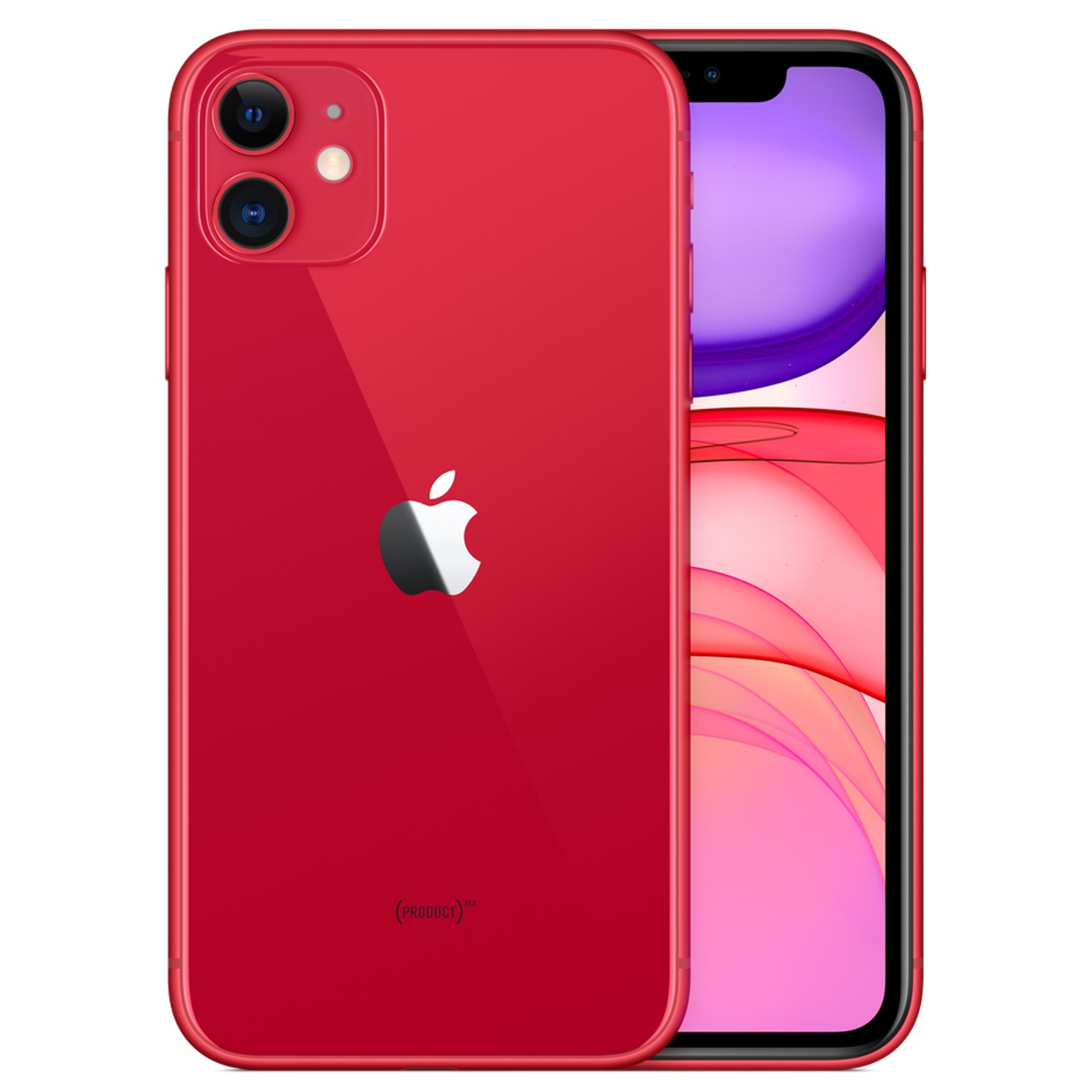 Telefono movil smartphone apple iphone 11 64gb rojo - 6.1pulgadas - dual sim