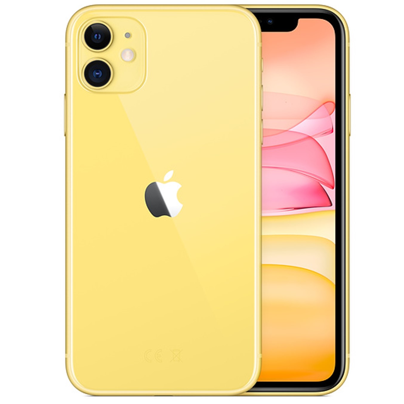 Telefono movil smartphone apple iphone 11 128gb amarillo - 6.1pulgadas - dual sim