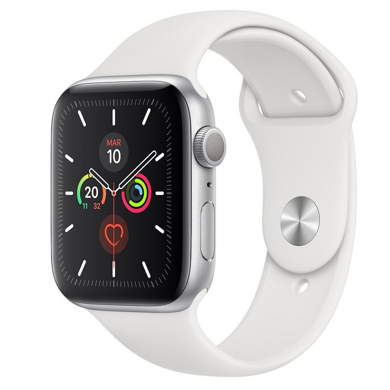 Reloj apple watch series 5 40 mm caja de aluminio plateado