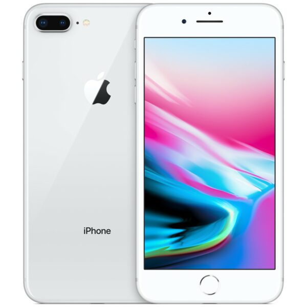 Telefono movil smartphone apple iphone 8 plus 128gb silver - 5.5pulgadas -  lector de huella