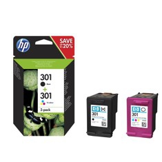 Multipack hp n9j72ae negro y tricolor