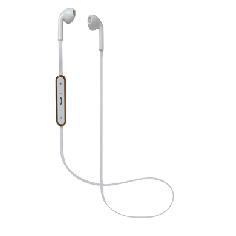 Auriculares bluetooth de boton nevir blanco