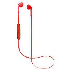 Auriculares bluetooth de boton nevir rojo