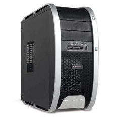 Caja ordenador semitorre atx phoenix 3806 gaming  2 usb hd audio. negro y plateado con lector tarjetas sin fuente