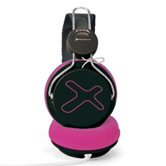 Auriculares con microfono phoenix 720 air fucsia