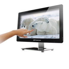 Barebone all in one tactil oem pantalla led 21.5''slim  usb hd audio lector memoria webcam fuente 150w