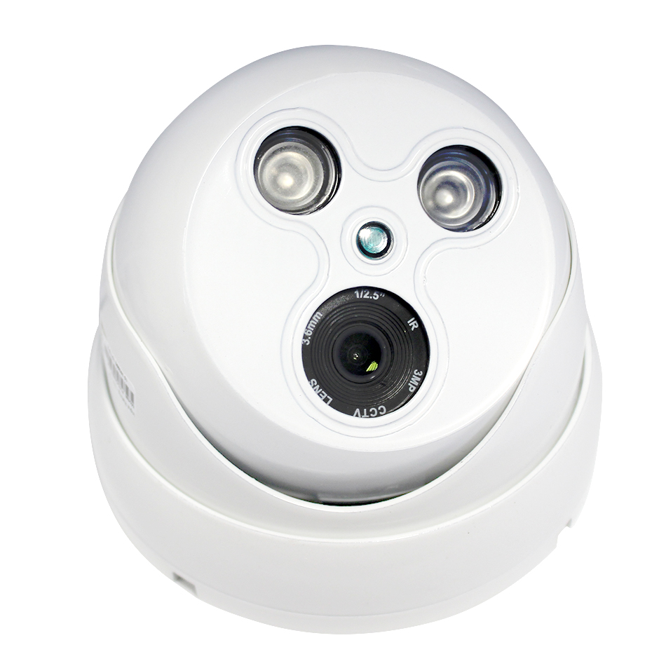 Camara de seguridad - vigilancia domo hdcvi phoenix cctv 2.0mp full hd 2.9mm - 4 en 1 - 2 arrays ir led - sensor sony - tvi cvi ahd cvbs - ip66