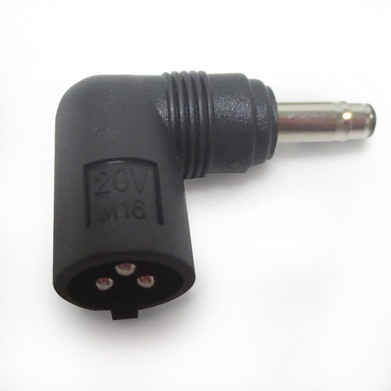 Conector - tip  para cargador universal phoenix 90w din 3 patillas phcharger90 - phcharger90slim - phcharger90pocket -  phchargerlcd90+ -  phlaptopcharger - 20v dc 4.8*1.7  mm apto para portatil liteon