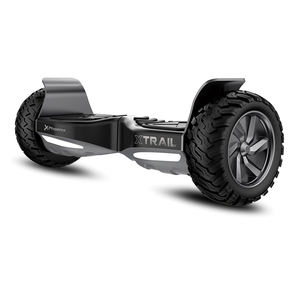 Hoverboard patinete phoenix ns8 - xtrail - motor 350w - ruedas 8.5pulgadas - autonomia hasta 15km - velocidad maxima 14km - h - peso maximo 120kg - luces delanteras y traseras - tiempo carga 2 - 3h - negro