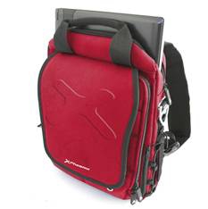 Maletin - mochila - bandolera tipo sport phoenix red exttreme hasta 13.3pulgadas roja deporte