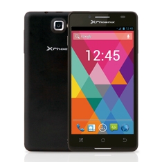 Telefono smartphone 4.5pulgadas phoenix rock x mini negro dual core  pantalla fwvga ips - android 4.4.2 - 512mb ram - 4gb flash - camara frontal 2mp + trasera 5mp dual simm  ips