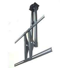 Soporte de techo phoenix para pantalla tv  hasta 50kg negro