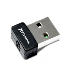 Adaptador  usb 2.0 wifi phoenix 150 mbps formato nano