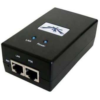 Adaptador ubiquiti networks poe - 48  poe 48vdc 24w gigabit