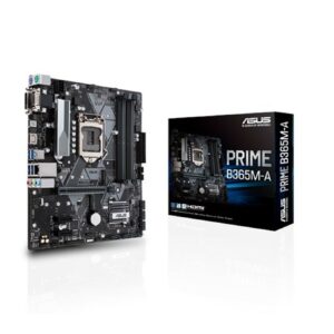 Placa base asus intel prime b365m - a socket 1151 ddr4 x4 2666mhz max 64gb dvi - d d - sub hdmi matx