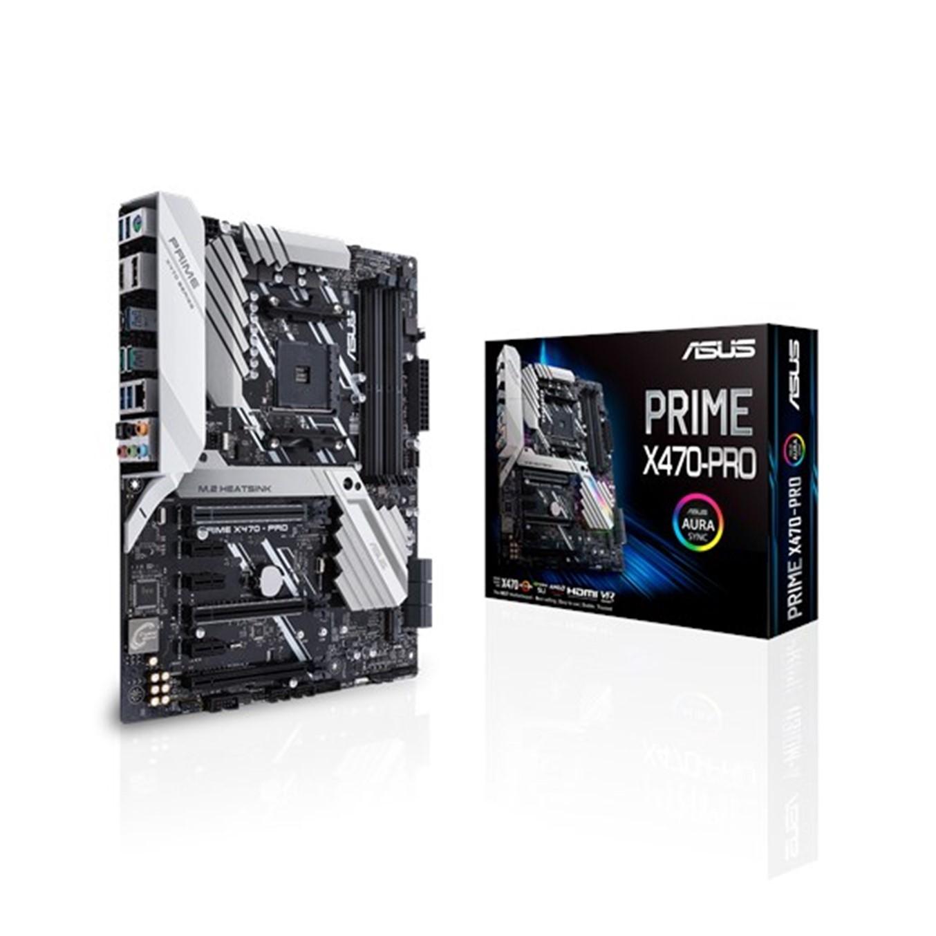 Placa base asus amd prime - x470 - pro socket am4 ddr4x4 3600mhz max 64gb hdmi display port usb tipo c atx