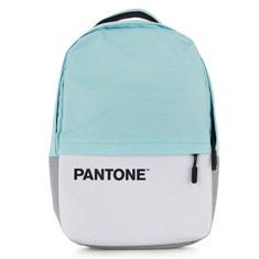 Mochila pantone para portatil 15.6pulgadas + puerto usb azul celeste