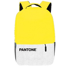 Mochila pantone para portatil 15.6pulgadas + puerto usb amarillo