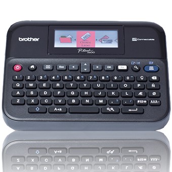 Rotuladora brother pt - d600vp lcd -  teclado qwerty -  usb