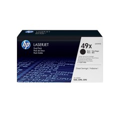 Toner hp q5949xd negro pack 2 und laserjet 1320 - 1320n - 1320nw