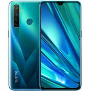 Telefono movil smartphone realme 5 pro crystal green - 6.3pulgadas - 128gb rom - 8gb ram - 48+8+2+2mpx -  16mpx - 4g - lector huella