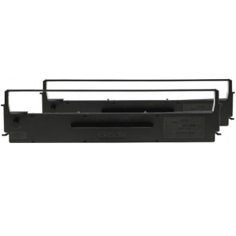 Doble cinta epson c13s015646 sidm black ribbon lq - 350 - 300+ - 300+ii