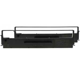 Doble cinta epson c13s015647 sidm black ribbon lx - 350 - 300+ - 300+ii