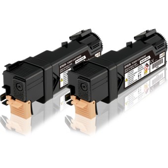 Doble toner epson c13s050631 negro 3k x2