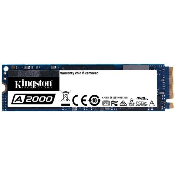 Disco duro interno solido hdd ssd kingston a2000 1tb m.2 2280 nvme