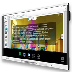 Pantalla plana interactiva smart board mx165