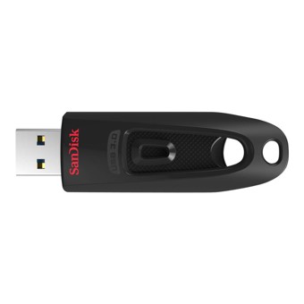 Memoria usb 3.0 sandisk 128gb cruzer ultra negro