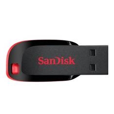 Memoria usb 2.0 sandisk 32gb cruzer blade rojo