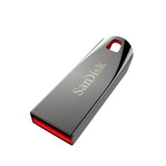 Memoria usb 2.0 sandisk 16gb cruzer force metalico gris