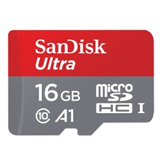 Tarjeta memoria micro secure digital sd hc + adaptador sandisk - 16gb - clase 10 - sdhc - 98mb - s