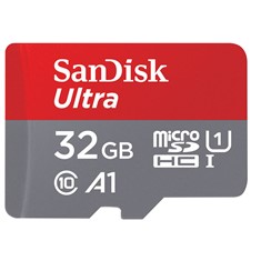 Tarjeta memoria micro secure digital sd hc + adaptador sandisk - 32gb - clase 10 - sdhc - 98mb - s