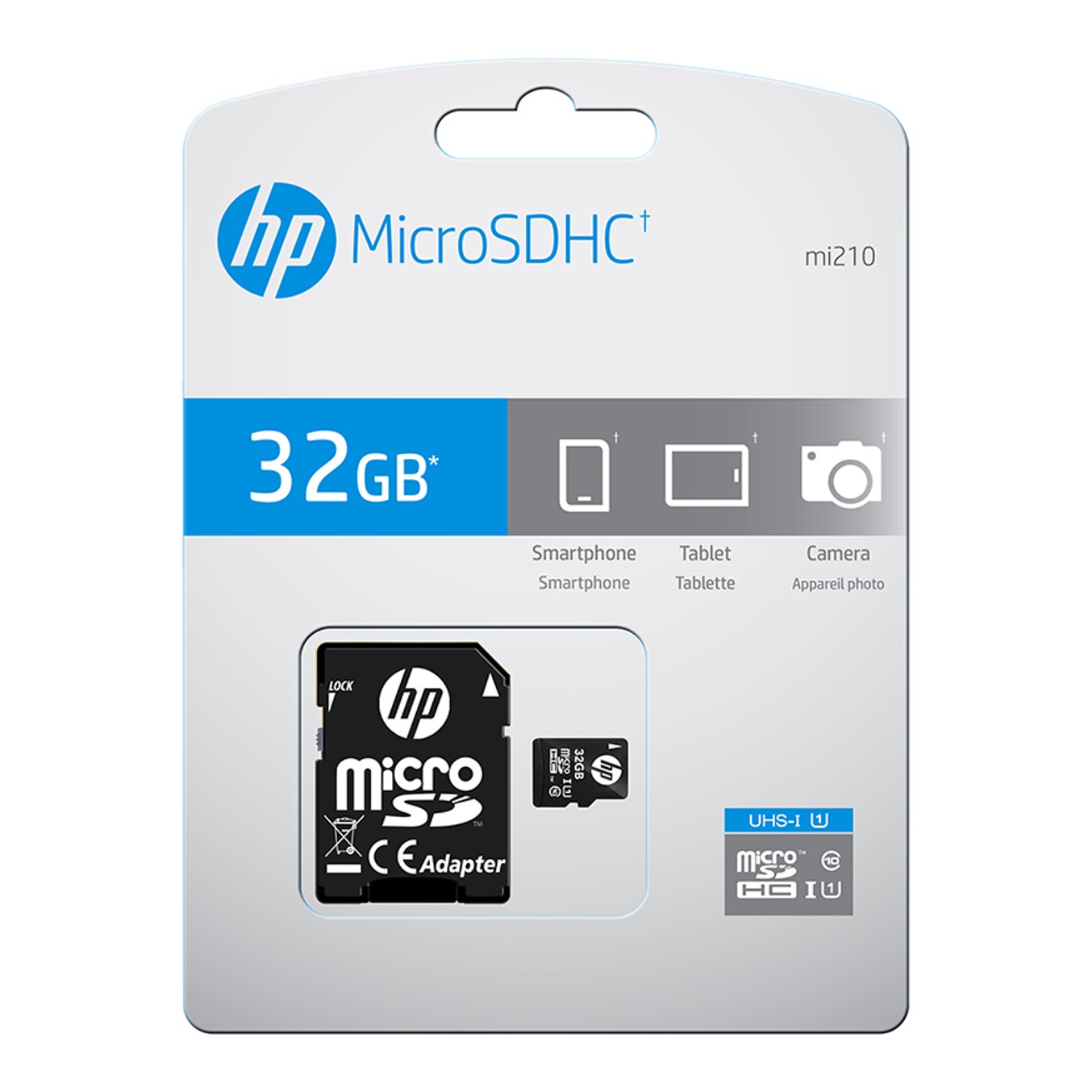 Tarjeta memoria micro secure digital sd 32gb hp class 10 u1