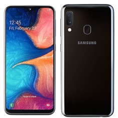 Telefono movil smartphone samsung galaxy a20e black -  5.8pulgadas -  32gb rom -  3gb ram -  13+5 mpx -  8mpx -  octa core -  4g -   dual sim -