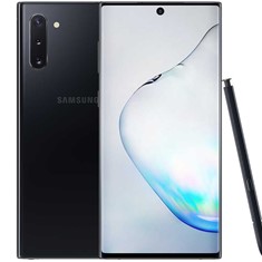 Telefono movil smartphone samsung galaxy note 10 black - 6.3pulgadas - 256gb ram - 8gb ram - 12 + 16 + 12 mpx -  10mpx - octa core - dual sim - lector de huella