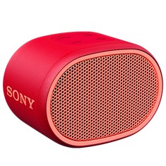 Altavoz sony  srsxb01r rojo -  inalambrico -  extra bass -  resistente al agua