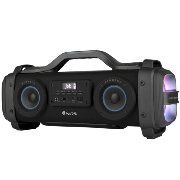 Altavoz premium portatil ngs boombox streetbreaker 200w -  usb -  micro sd -  bluetooh -  aux