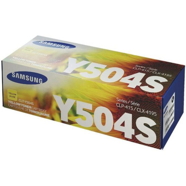 Toner samsung clt - y504s - els amarillo