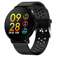 Pulsera reloj deportiva denver sw - 171 negro -  smartwatch -  ips -  1.3pulgadas -   bluetooth -  ip67