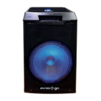 Altavoz bluetooth swiss go pyxis usb -  800w pmpo -  40w rms -  microfono