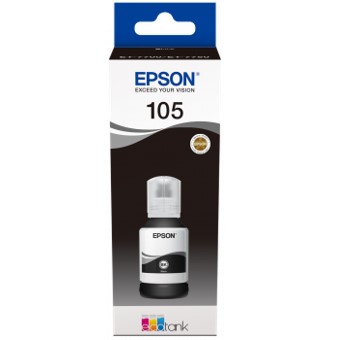 Cartucho tinta epson c13t00q140 105 ecotank negro ink et - 2700 - et - 2750 - et - 3700 - et - 3750 - et4750